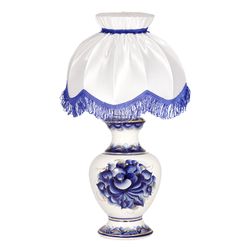 Гжельский Фарфоровый завод / Lampada da tavolo Vega paralume oro Retro