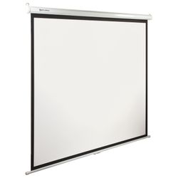 Projection wall screen (200x200 cm), matte, 1:1, BRAUBERG "WALL"