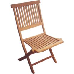 Teak chair for garden and terrace