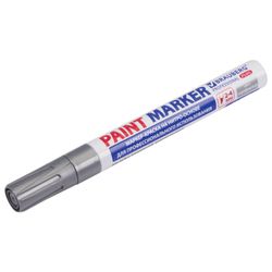 Lackmarkerlack 4 mm, SILBER, NITRO-BASE, Aluminiumkörper, BRAUBERG PROFESSIONAL PLUS