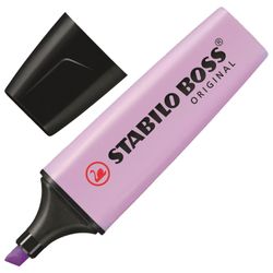 Highlighter STABILO "Boss Pastel" LAVENDER, line 2-5 mm