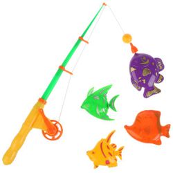 Играем вместе / Let's play together / Developing set "Fishing. Three cats"