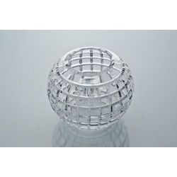 Гусевской Хрустальный завод / Crystal vase for flowers "Multicolor" small colorless