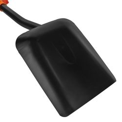 Shovel shovel FISKARS Solid, shortened, D-shaped handle, height 78 cm, steel handle