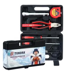 TUNDRA / A set of tools in a case "Happy New Year", 8 items