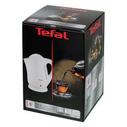 Kettle TEFAL BF925132, 1.7 litres, 2400 w, closed heating element, plastic, white