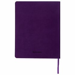 BRAUBERG / Diary 1-11 grade 48 y., Leatherette cover (flexible), thermal embossing, "LATTE", purple / 10 pcs.