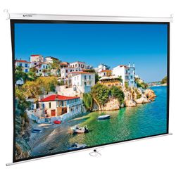 Screen projection wall (150x200 cm), matte, 4:3, BRAUBERG WALL