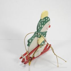 Toy Christmas tree "Snowman in a cap" 6029