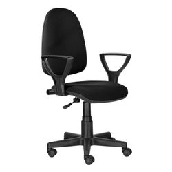 Armchair BRABIX "Prestige Ergo MG-311", adjustable ergonomic back, fabric, black