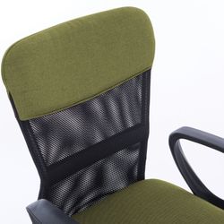 Armchair BRABIX "Jet MG-315", with armrests, green