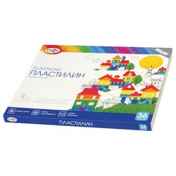 Plasticina Classic GAMMA "Classic" 36 cores, 720 g, com pilha, embalagem de papelão