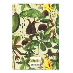 BRUNO VISCONTI / Notebook B5 (179x250 mm), 60 sheets, stitching, cage, Soft Touch, foil, beige paper 70 g / m, "BAOBAB" / 5 pcs.