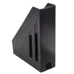 Tray vertical paper BRAUBERG "Contract" (260х85х300 mm) holes at the ends, black