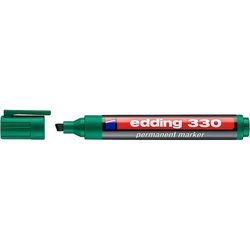 EDDING / Marcador edding / permanente, bico chanfrado, verde de 1-5 mm