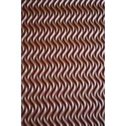 Sheet Tamarana for creativity "Wave" brown