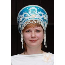 Русский народный костюм  / Kokoshnik "Victoria", 11 cm