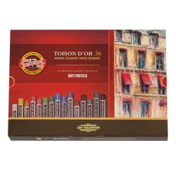 Art soft pastels KOH-I-NOOR "Toison D'or", 36 color, round cross-section