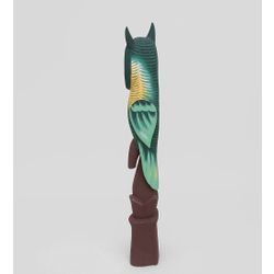 Decor and Gift / Wooden figurine "Owl" 80 cm