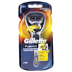 GILLETTE / Razor "Fusion ProShield", with 1 replacement cassette, for men