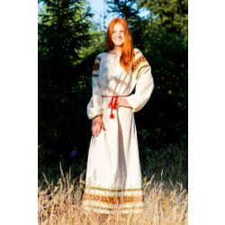 Русский народный костюм  / Women's shirt, 56-58