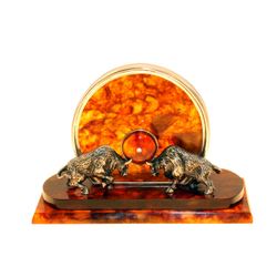 Amber Palace / Business card holder, bronze