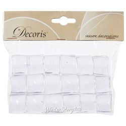 Kaemingk / Cubetti di ghiaccio artificiale 2,5 * 2 cm 20 pezzi