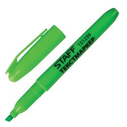 Highlighter STAFF "Basic", GREEN, 1-3 mm line