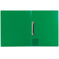BRAUBERG Raccoglitore a 2 anelli "Office", 32 mm, verde, fino a 250 fogli, 0,5 mm