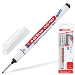 Marker for hard to reach places EDDING 8850, BLACK, 0.7-1 mm, round tip, permanent, in blister