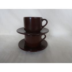 Хорекс / Tazza "Seta Cioccolato" ristorante classico con piattino 12 pz.