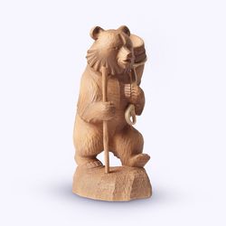 Богородская игрушка / Wooden souvenir "On the way"