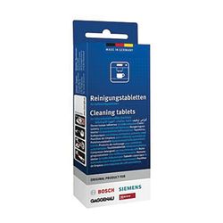 Tablets for cleaning coffee machines from essential oils BOSCH, SET 10 pieces, 00311969