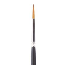 Brush art is a professional ART BRAUBERG "CLASSIC", soft synthetics, under the columns, round, No. 3, short handle