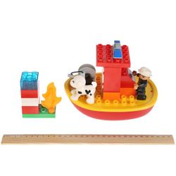 Город мастеров / Serie de constructores "Master Kid: barco de bomberos"