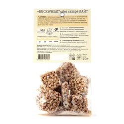 Buckwheat / Sugar-free confectionery LITE, 70g, 10 pcs.