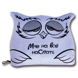 Anti-stress neck pillow transformer "Owl" (1)