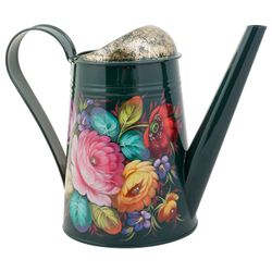 Жостово / Steel watering can 2,6 l., Author Khnykova I.