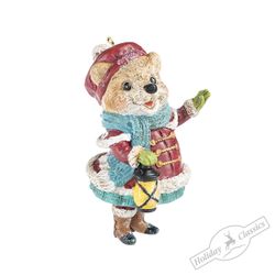 Holiday Classics / Christmas toy "Little bear-girl", 6 pieces