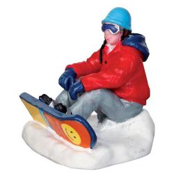 Heykelcik 'Snowboard', 5,8x5,4x4 cm, LEMAX