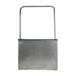 Shovel-scraper (scraper), galvanized steel 0.8 mm, 75x55 cm, height 120 cm, economy, metal handle