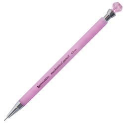 BRAUBERG mechanical pencil "Diamond", body meats, chrome, 0.5 mm