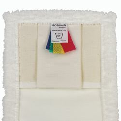 LIMA EXPERT / MOP attachment flat for mop / holder 40 cm, ears / pockets (TYPE U / K), microfiber