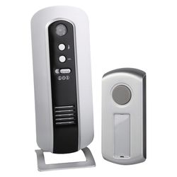 Wireless call "ERA C108", 6 melodies, speaker light, volume control, up to 100 m, IP44, white