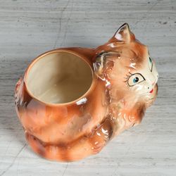 Керамика ручной работы / Figured pots "Cat" 2 l