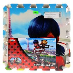 Играем вместе / Hãy chơi cùng nhau / Thảm xếp hình "Lady Bug and Super Cat"