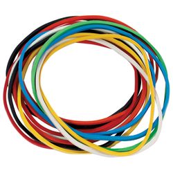 Universal bank rubber bands with a diameter of 60 mm, BRAUBERG 1000 g, colored, natural rubber
