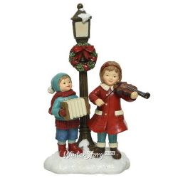Kaemingk / New Year's statuette Amadeus and Maribel on Christmas Eve 22 cm