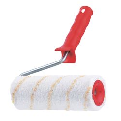 MATRIX / Roller 250 mm, D 40 mm, pile 12 mm, polyacryl, for high pressure paints, with handle, "Girpaint"