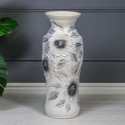 Керамика ручной работы / Floor vase "Spring" 59 cm